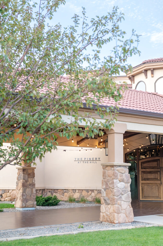 The Pinery at The Hill wedding venue in Colorado Springs 