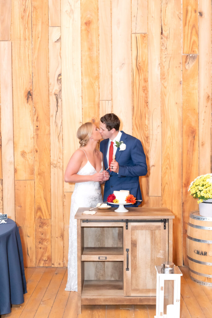 Rustic barn wedding at Venetucci Farm. a small wedding venue in Colorado Springs